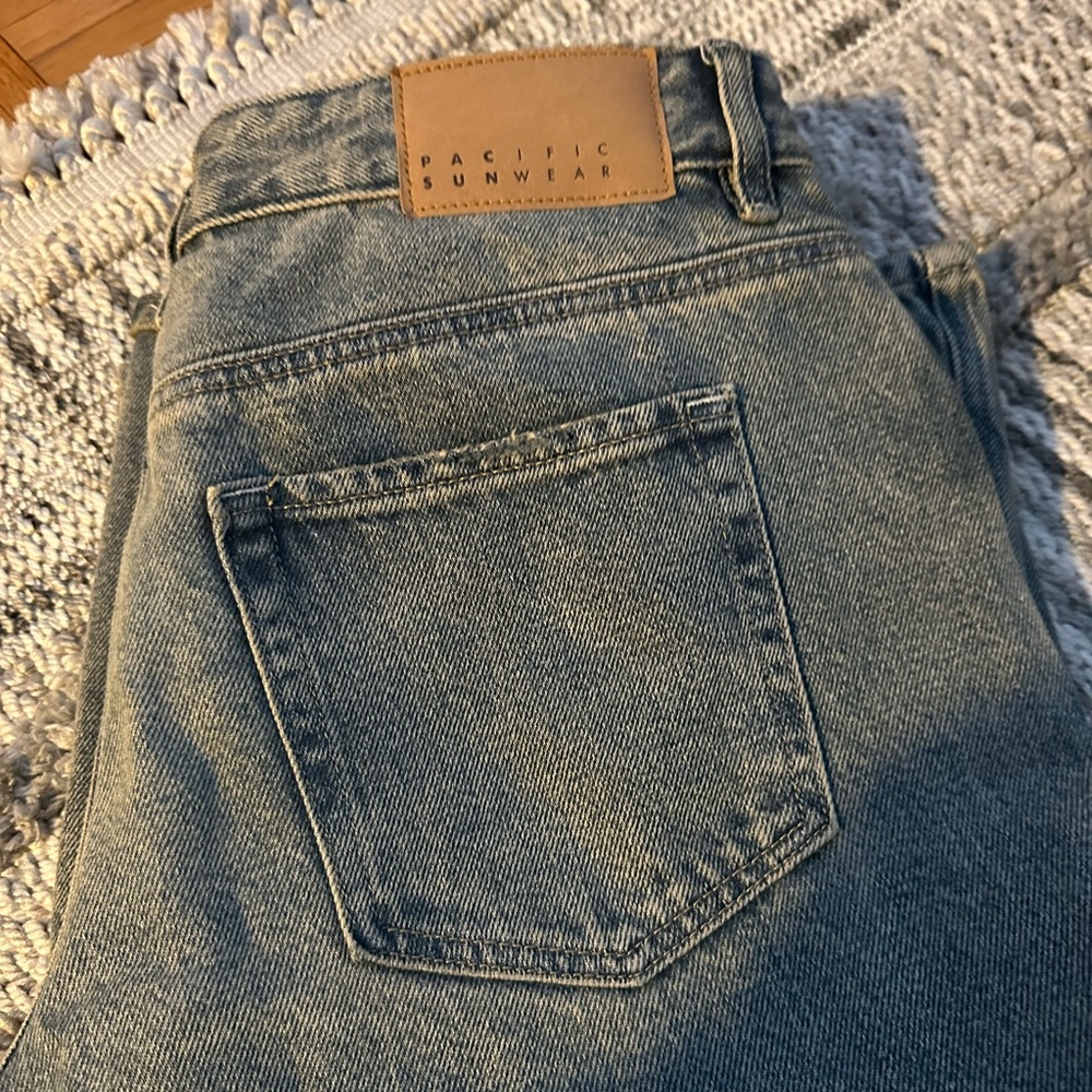 PacSun - Casey Medium Indigo Tint Low Rise Baggy Jeans